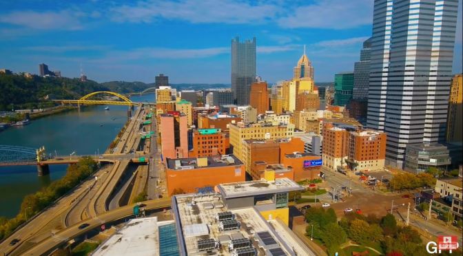 Aerial Views: Pittsburgh – Pennsylvania (4K video)