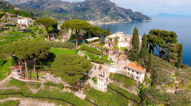 Italian Villa Tour: Ravello, The Amalfi Coast (Video)