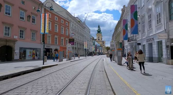 Bicycle Tour: Linz – Northern Austria (4K)