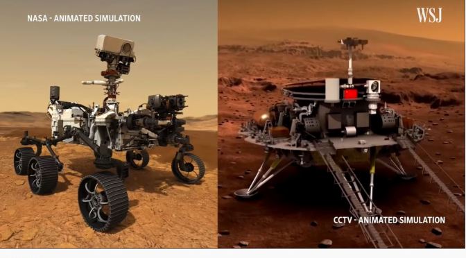 Mars Missions: The China And U.S. ‘Battle Of Rovers’