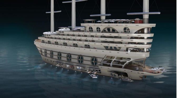 Gigayachts: ‘Galleon’ – Steve Kozloff Designs