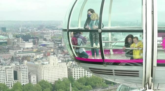 City Views: ‘London Eye’ Reopens To Visitors (Video)