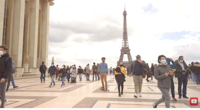 Paris Walks: Trocadéro & Eiffel Tower (4K Video)