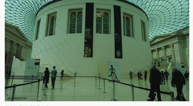 Walking Tour: British Museum – London (4K)