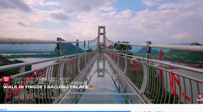 Views: Glass Skywalk & Roller Slide In China (4K)