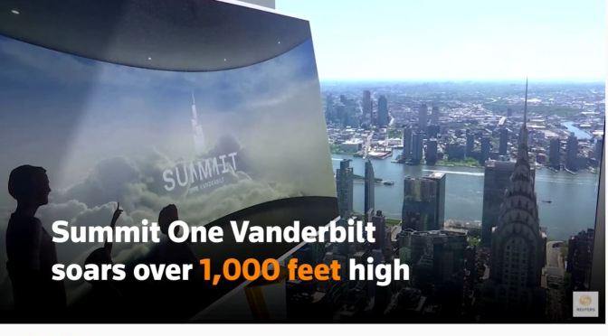 City Views: Summit One Vanderbilt Observation Deck In New York City