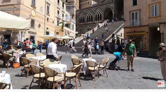 Village Walks: Amalfi In Southwestern Italy (4K)