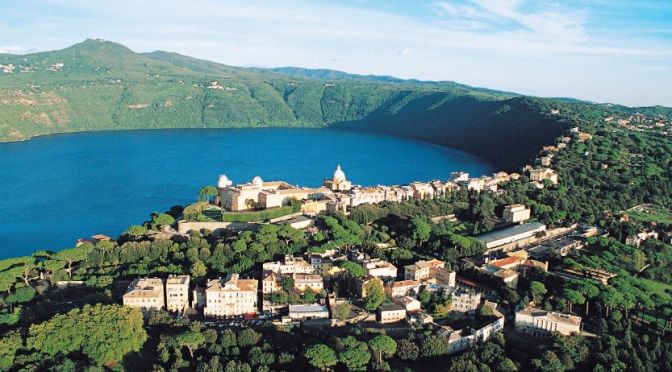 Bike Tour: Lake Albano & Castel Gandolfo, Italy (4K)