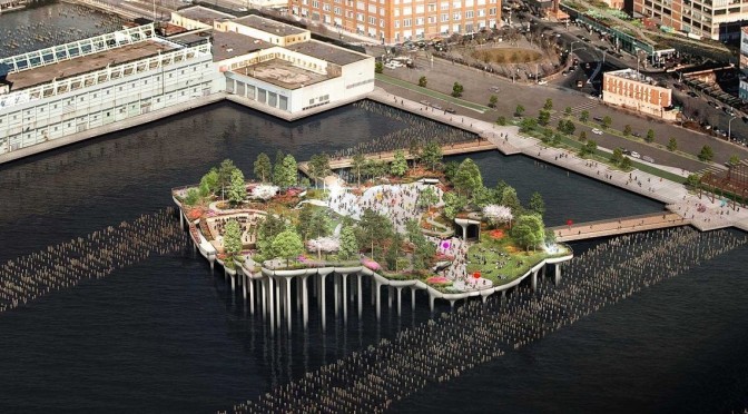 NYC Walks: ‘Little Island’ – First Floating Public Park