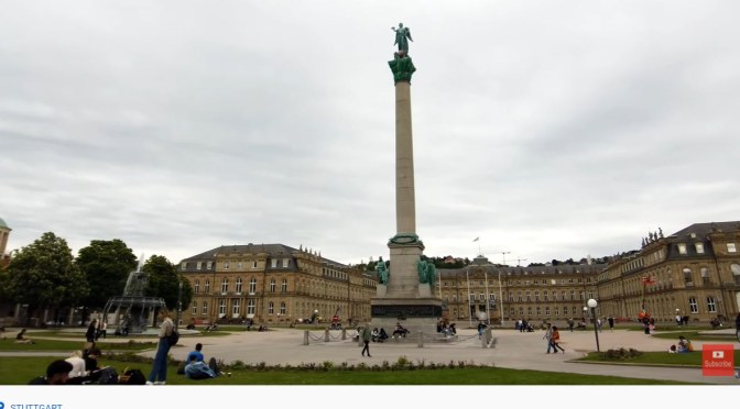Walking Tour: Stuttgart – Southwest Germany (4K)