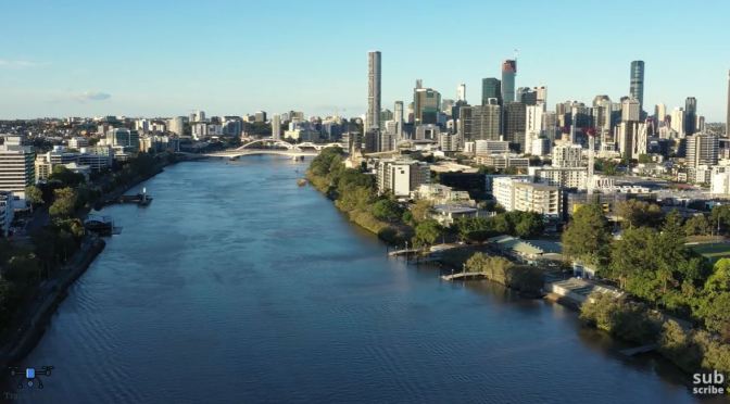 Aerial Views: Brisbane – Eastern Australia (4K)