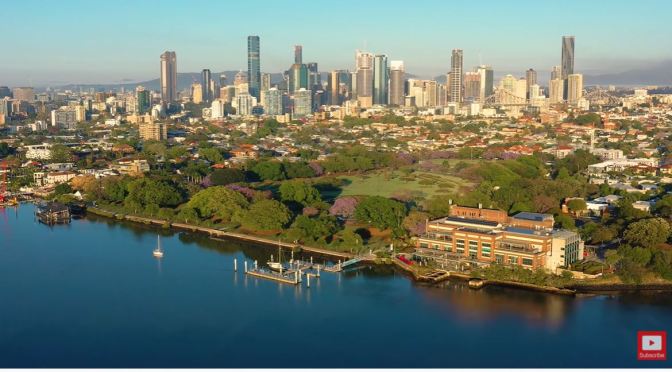 Aerial Views: Brisbane – Eastern Australia (4K)