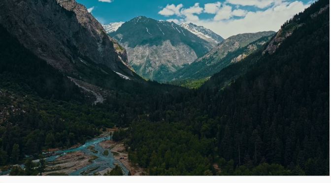 Aerial Views: The Kumrat Valley, Pakistan (4K Video)
