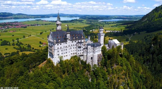 Aerial Views: Castles & Palaces Of Europe (8K)