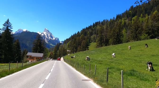 Alpine Drives: Zweisimmen To Gstaad, Switzerland