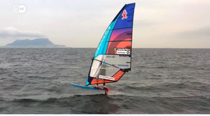 Water Sports: Hydrofoil Windsurfing In Spain