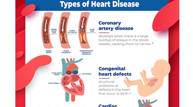 Infographic: Types And Causes Of Heart Disease
