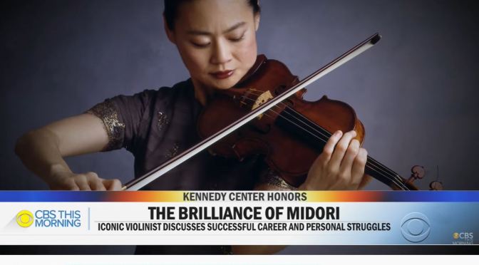 Musical Profile: Violin Virtuoso Midori Honored