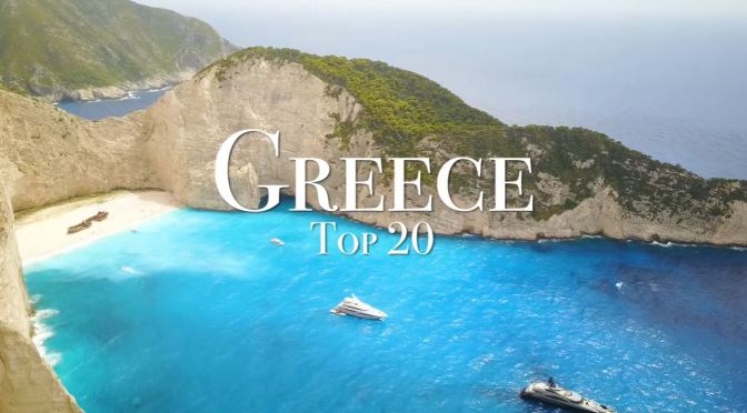 Travel Tour: Top 20 Places To Visit In Greece (4K)
