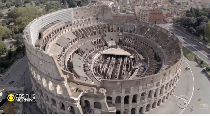 Views: Colosseum In Rome Opens Up Substructure