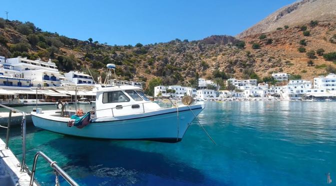 Walking Tour: Loutro – Island Of Crete, Greece