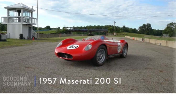 Italian Racing Cars: 1957 Maserati 200 SI (Video)