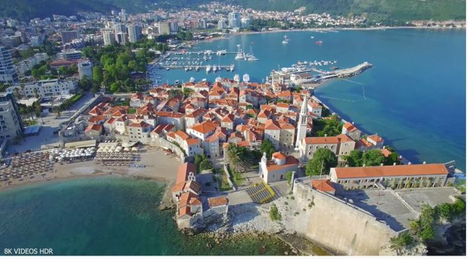 8K Views: Landscapes & Cities Of Montenegro