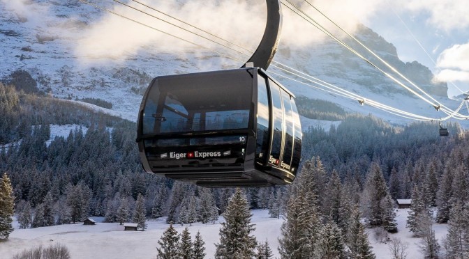 Swiss Views: ‘Eiger Express’ Cable Car – Grindelwald