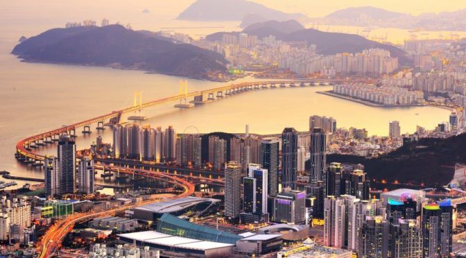 Aerial City Views: Busan – South Korea (4K Video)