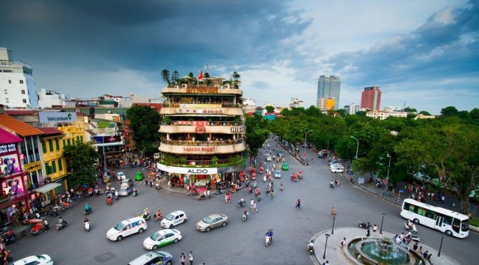 Aerial City Views: Hanoi – Capital Of Vietnam (4K)