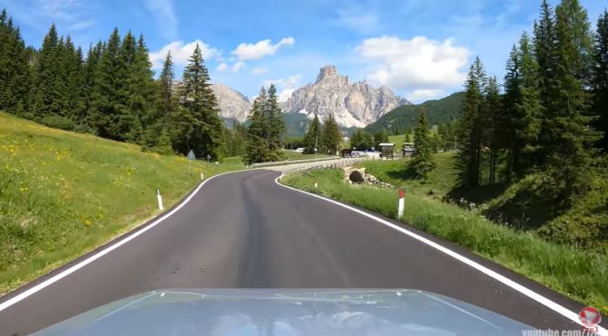Drives: Campolongo Pass – Dolomites, Tyrol, Italy (4K)