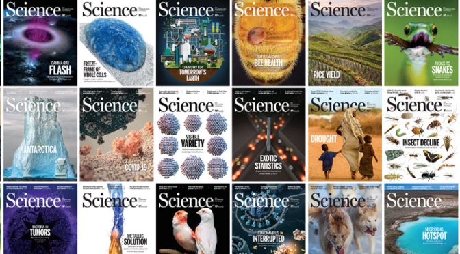 Front Covers: Science Magazine – October 8