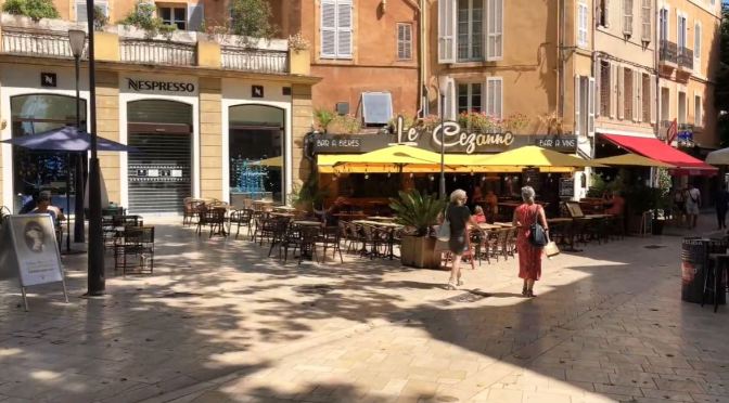 Walks: Aix-en-Provence – South Of France (4K)