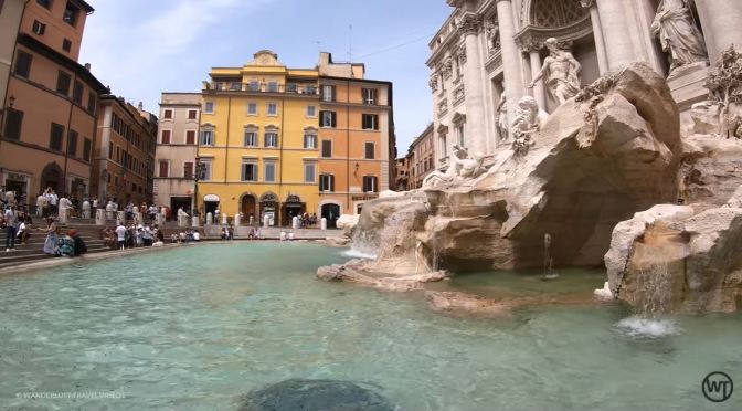 Rome Walks: The Trevi Fountain & Pantheon