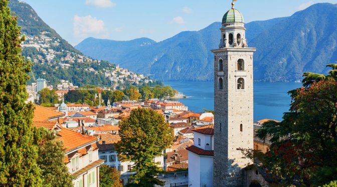 Walking Tours: Lugano – Ticino, Switzerland (4K)