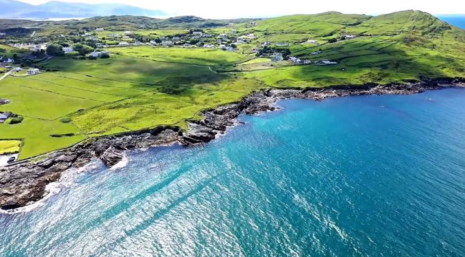Aerial Views: Landscapes & Coastlines Of Ireland (4K)