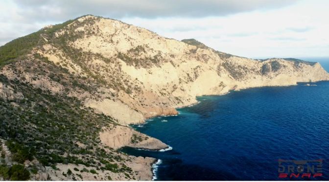 Aerial Views: Island Of Ibiza,   Spain (4K Video)