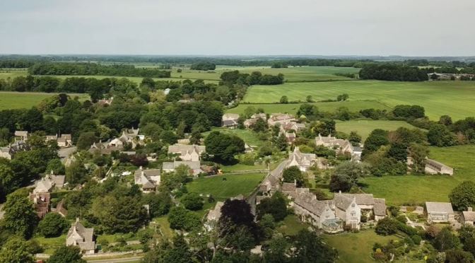 Cotswolds Views: Broad Campden, Eastleaches, Quintons, River Windrush