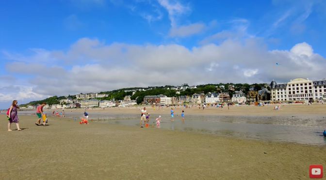 Walks: Trouville-Sur-Mer In Normandy, France (4K)