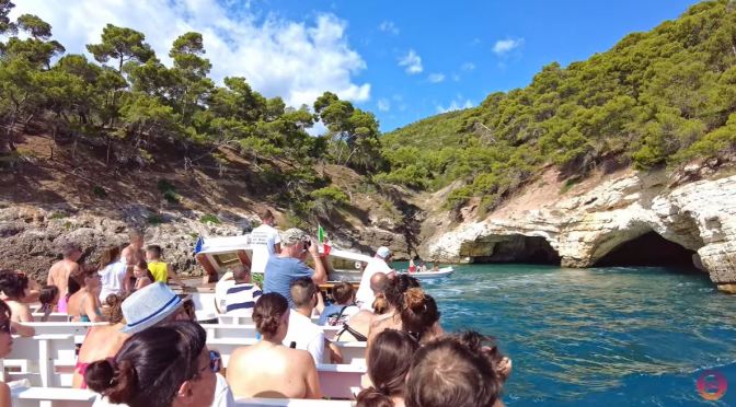 Boat Tour: Gargano Coast Puglia, Southern Italy (4K)