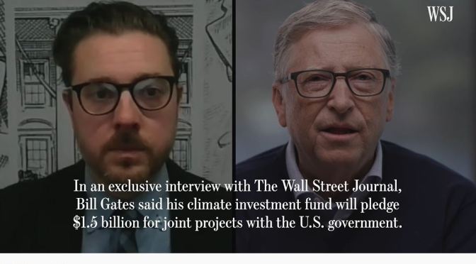 Interview: Bill Gates Will Commit $1.5B To Congress’ Enacted Climate Projects