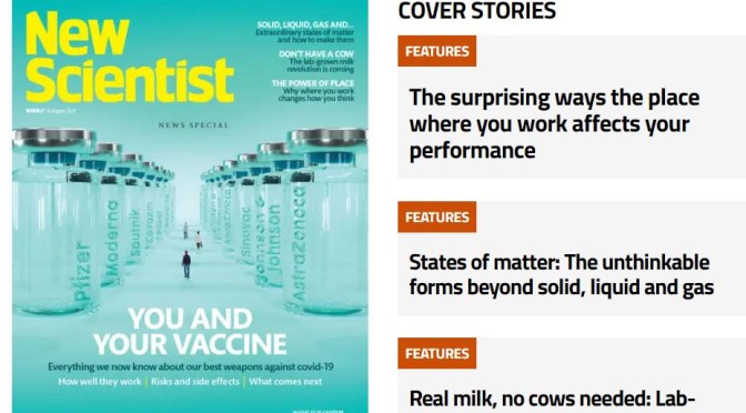 Previews: New Scientist Magazine – August 14