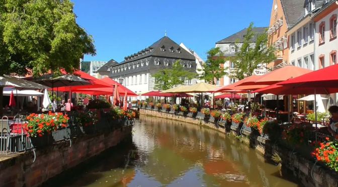 Town Views: Saarburg In Western Germany (Video)