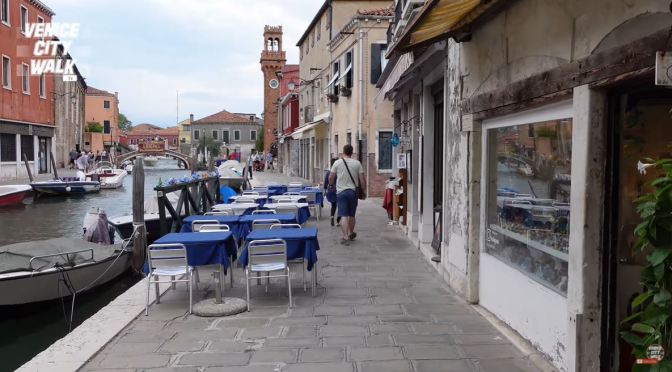 Walking Tour: Murano Island In Venice, Italy (4K)
