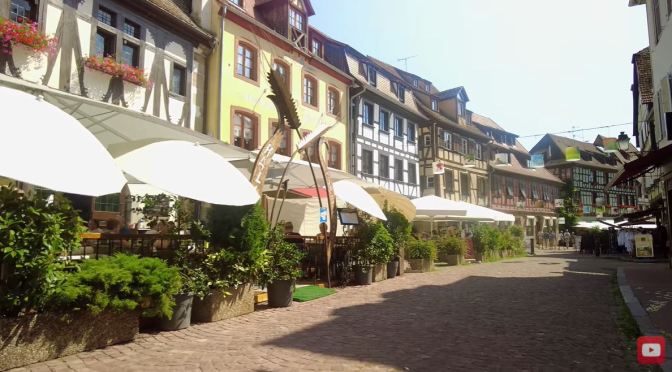 Walks: Obernai – Alsace Region Of France (4K)