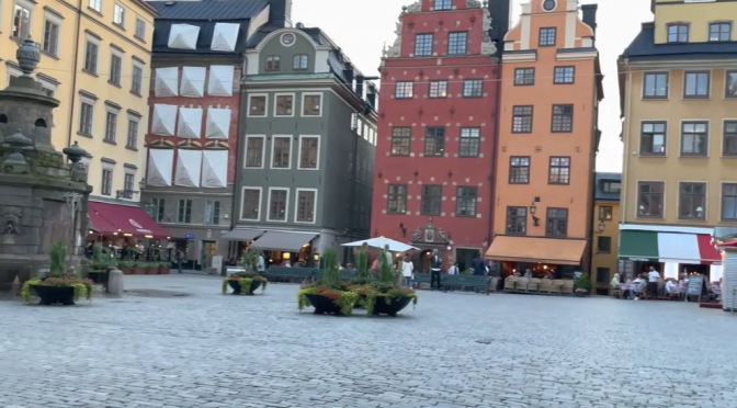Walking Tours: Old Town Stockholm, Sweden (4K)