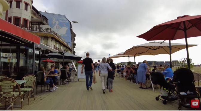 Walks: Trouville-Sur-Mer In Normandy, France (4K)