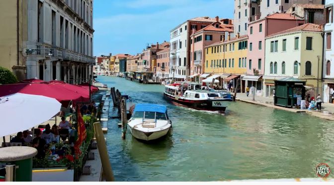 Summer Walks: Streets & Canals Of Venice, Italy (4K)