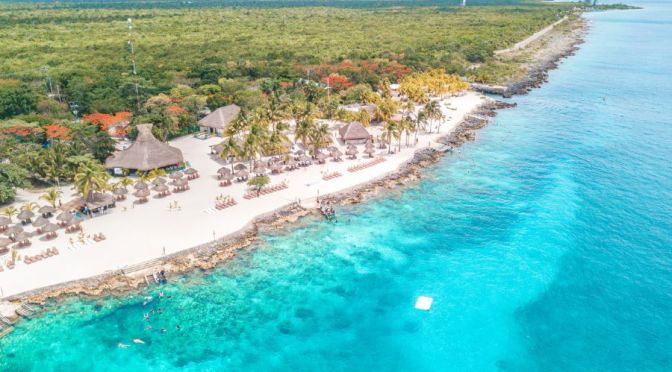 Aerial Views: Cozumel – Southeastern Mexico (4K)