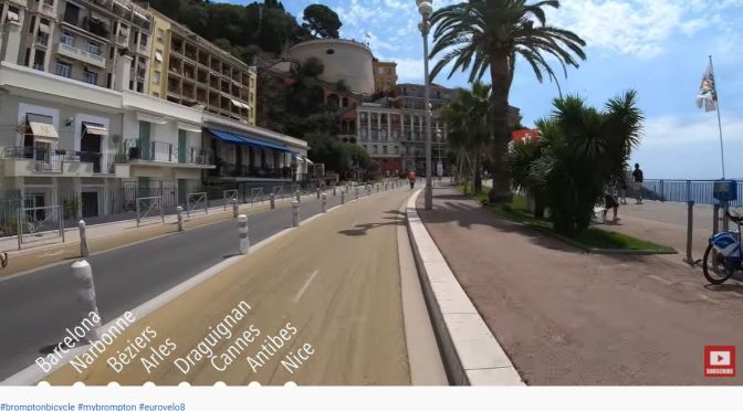 Bicycle Tour: Northern Mediterranean Coast (4K)